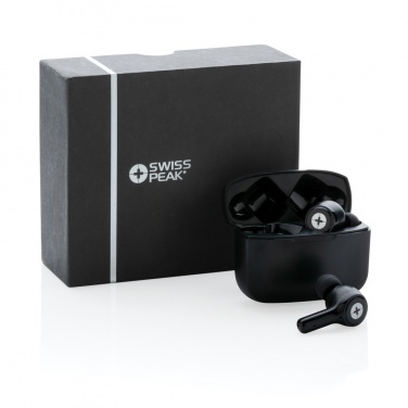 Logo trade business gift photo of: Swiss Peak ANC TWS earbuds