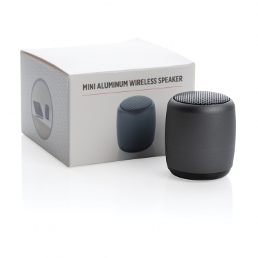 Logotrade corporate gifts photo of: Mini aluminium wireless speaker