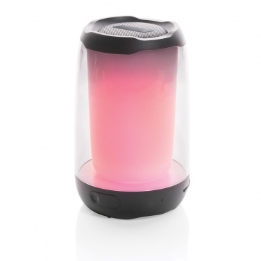 Logotrade promotional item picture of: RCS recycled plastic Lightboom 5W speaker
