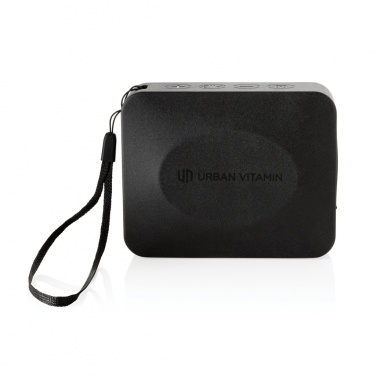Logo trade promotional items picture of: Urban Vitamin Vallejo RCS rplastic 3W speaker IPX 7