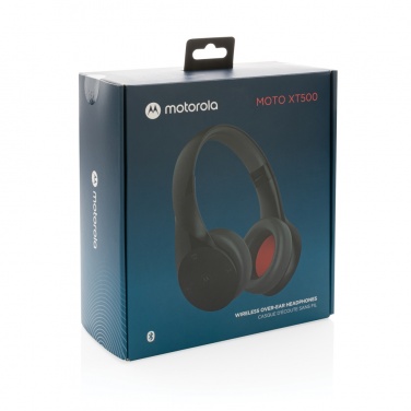 Logo trade advertising products image of: Motorola MOTO XT500 wireless over ear headphone