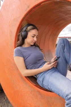 Logotrade promotional gift image of: Urban Vitamin Cupertino RCS rplastic ANC headphone