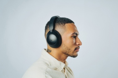 Logo trade promotional merchandise picture of: Urban Vitamin Cupertino RCS rplastic ANC headphone