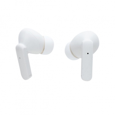 Logotrade promotional merchandise photo of: Oregon RCS recycled plastic and cork TWS earbuds