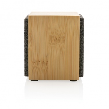 Logotrade corporate gift picture of: Wynn 5W bamboo wireless speaker