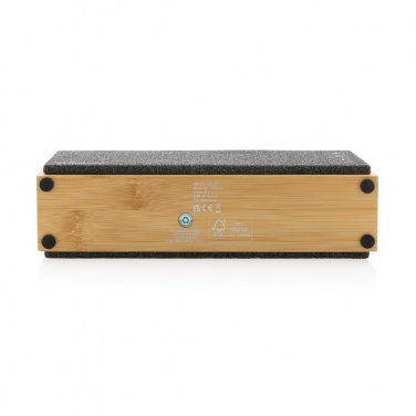 Logotrade promotional merchandise image of: Wynn 10W bamboo wireless speaker
