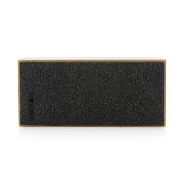 Logo trade advertising product photo of: Wynn 20W bamboo wireless speaker