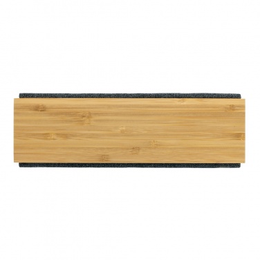 Logo trade advertising products image of: Wynn 20W bamboo wireless speaker