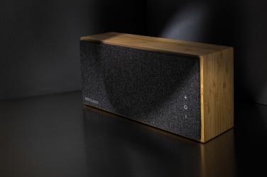 Logotrade promotional giveaways photo of: Wynn 20W bamboo wireless speaker