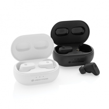 Logotrade promotional merchandise picture of: Urban Vitamin Gilroy hybrid ANC and ENC earbuds