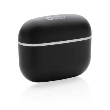 Logotrade promotional gifts photo of: RCS recycled plastic Swiss Peak TWS earbuds 2.0