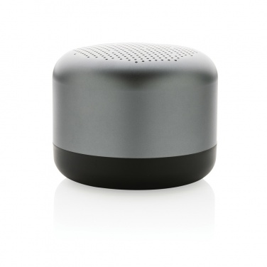 Logo trade business gift photo of: Terra RCS recycled aluminium 5W wireless speaker