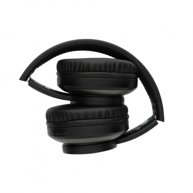 Logo trade promotional giveaway photo of: Terra RCS recycled aluminium wireless headphone