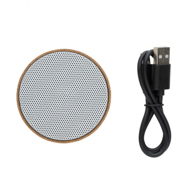 Logotrade promotional merchandise picture of: Cork 3W wireless speaker