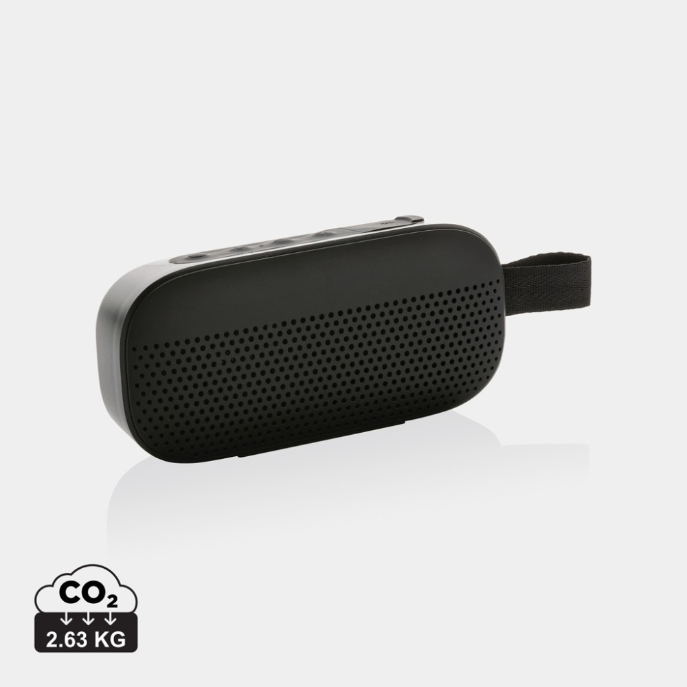 Logo trade promotional giveaways image of: RCS recycled plastic Soundbox 5W speaker