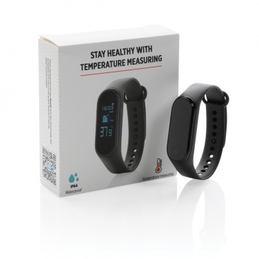 Logotrade promotional product image of: Stay Healthy Bracelet Thermometer