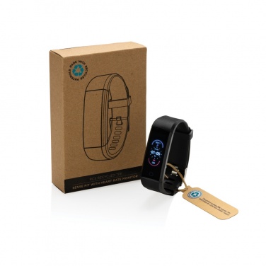 Logotrade promotional giveaways photo of: RCS recycled TPU Sense Fit with heart rate monitor