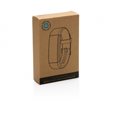 Logo trade promotional products image of: RCS recycled TPU Sense Fit with heart rate monitor