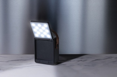 Logo trade corporate gifts image of: Skywave RCS recycled plastic solar speaker 12W