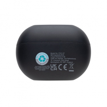 Logotrade promotional giveaways photo of: Prolink RCS recycled plastic hybrid ANC/ENC earbud