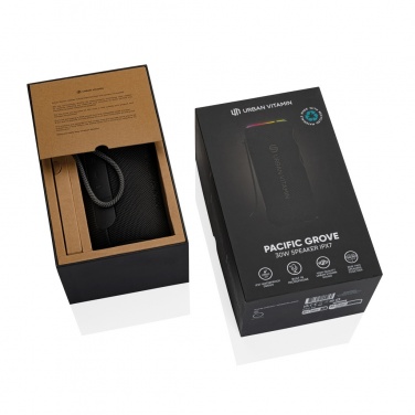 Logo trade promotional giveaways picture of: Urban Vitamin Pacific Grove RCS rplastic 30W speaker IPX7