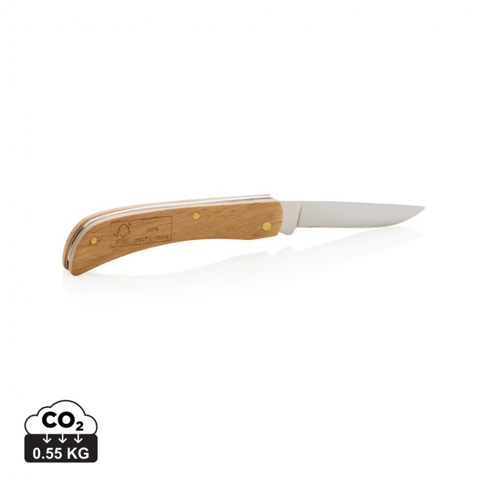 Logo trade promotional gifts picture of: Wooden knife