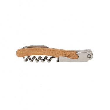 Logo trade promotional products picture of: Wooden Corkscrew