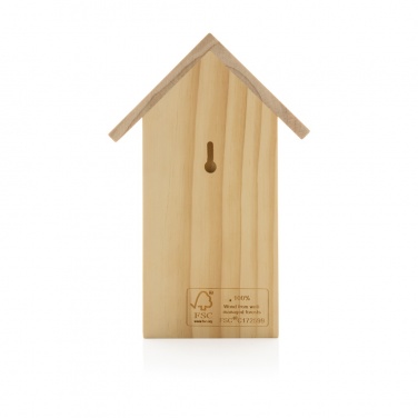 Logotrade promotional products photo of: Wooden birdhouse