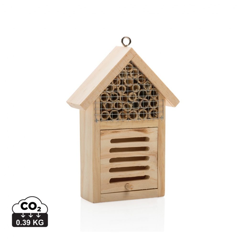 Logo trade promotional merchandise photo of: Small insect hotel
