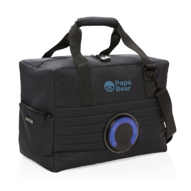 Logo trade promotional merchandise picture of: Party speaker cooler bag
