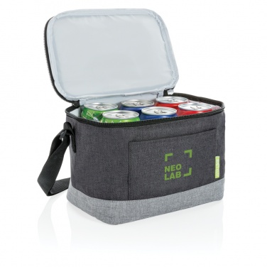 Logo trade corporate gifts picture of: Duo colour RPET cooler bag