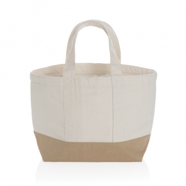 Logo trade business gift photo of: Impact Aware™ 285 gsm rcanvas cooler bag undyed