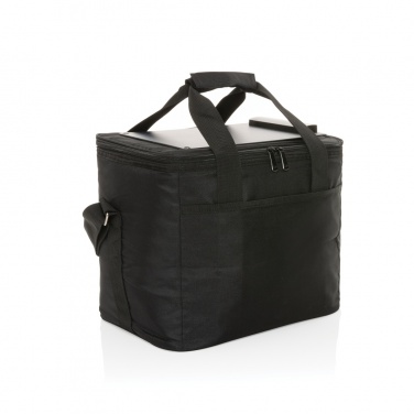 Logo trade promotional giveaways image of: Pedro AWARE™ RPET deluxe cooler bag with 5W solar panel