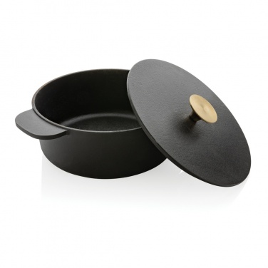 Logo trade business gifts image of: Ukiyo cast iron pan medium