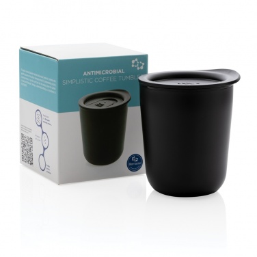 Logotrade promotional item image of: Simplistic antimicrobial coffee tumbler