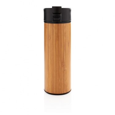Logotrade corporate gift image of: Bogota vacuum bamboo coffee mug