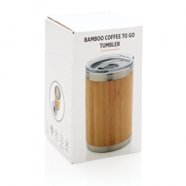 Logotrade corporate gift picture of: Bamboo coffee to go tumbler