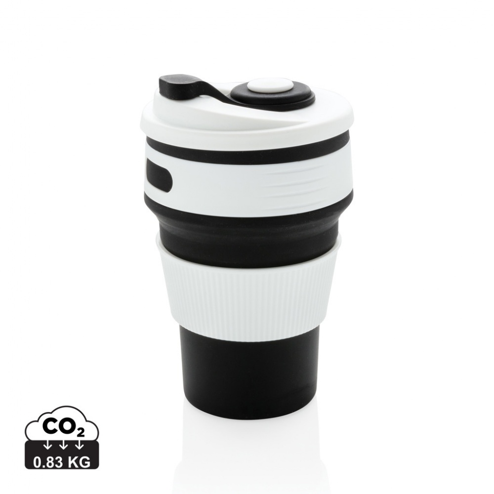 Logotrade promotional giveaway picture of: Foldable silicone cup