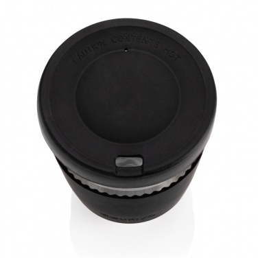 Logotrade promotional giveaway image of: Ukiyo borosilicate glass with silicone lid and sleeve