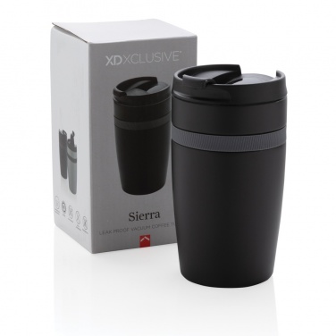 Logo trade business gift photo of: Sierra leak proof vacuum coffee tumbler