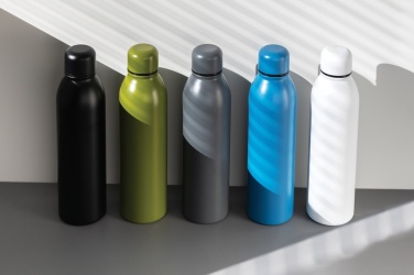 Logotrade corporate gift image of: RCS Recycled stainless steel vacuum bottle 500ML