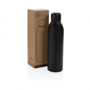 Logotrade advertising product picture of: RCS Recycled stainless steel vacuum bottle 500ML