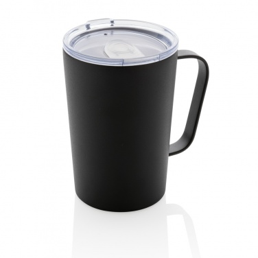 Logo trade advertising product photo of: RCS Recycled stainless steel modern vacuum mug with lid