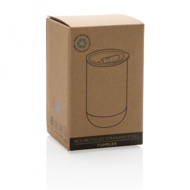 Logotrade promotional merchandise photo of: RCS recycled stainless steel tumbler
