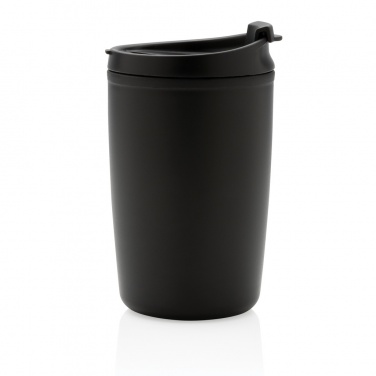 Logo trade promotional merchandise photo of: GRS Recycled PP tumbler with flip lid