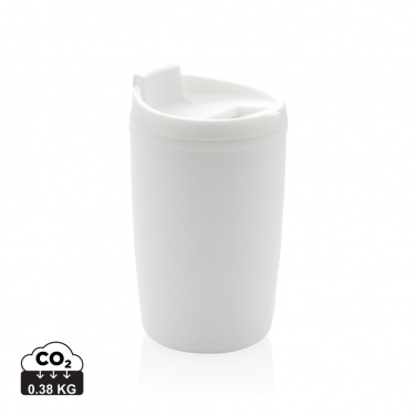 Logotrade corporate gift picture of: GRS Recycled PP tumbler with flip lid