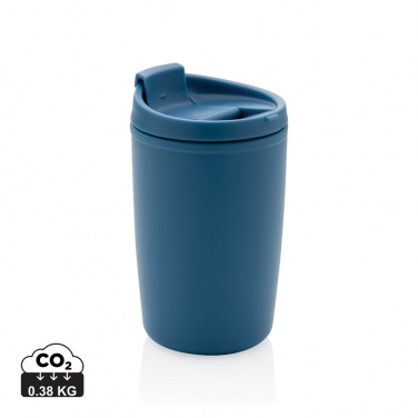Logo trade promotional giveaway photo of: GRS Recycled PP tumbler with flip lid