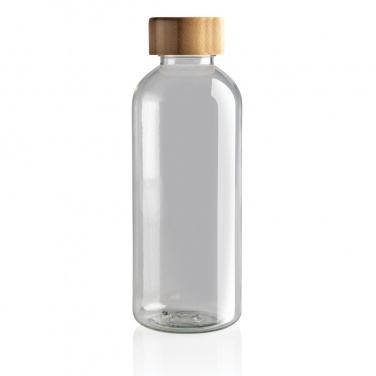 Logotrade promotional products photo of: RCS RPET bottle with bamboo lid