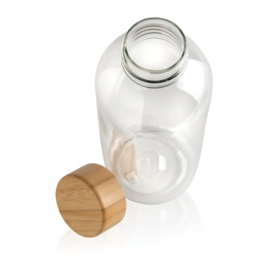 Logo trade promotional gifts picture of: RCS RPET bottle with bamboo lid