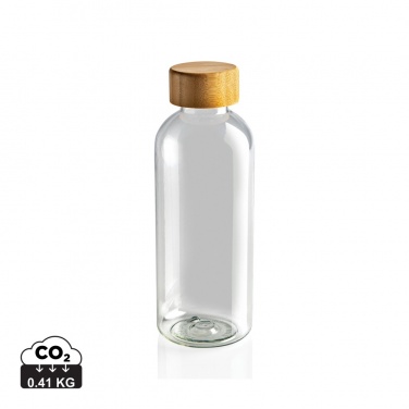 Logotrade promotional gift image of: RCS RPET bottle with bamboo lid